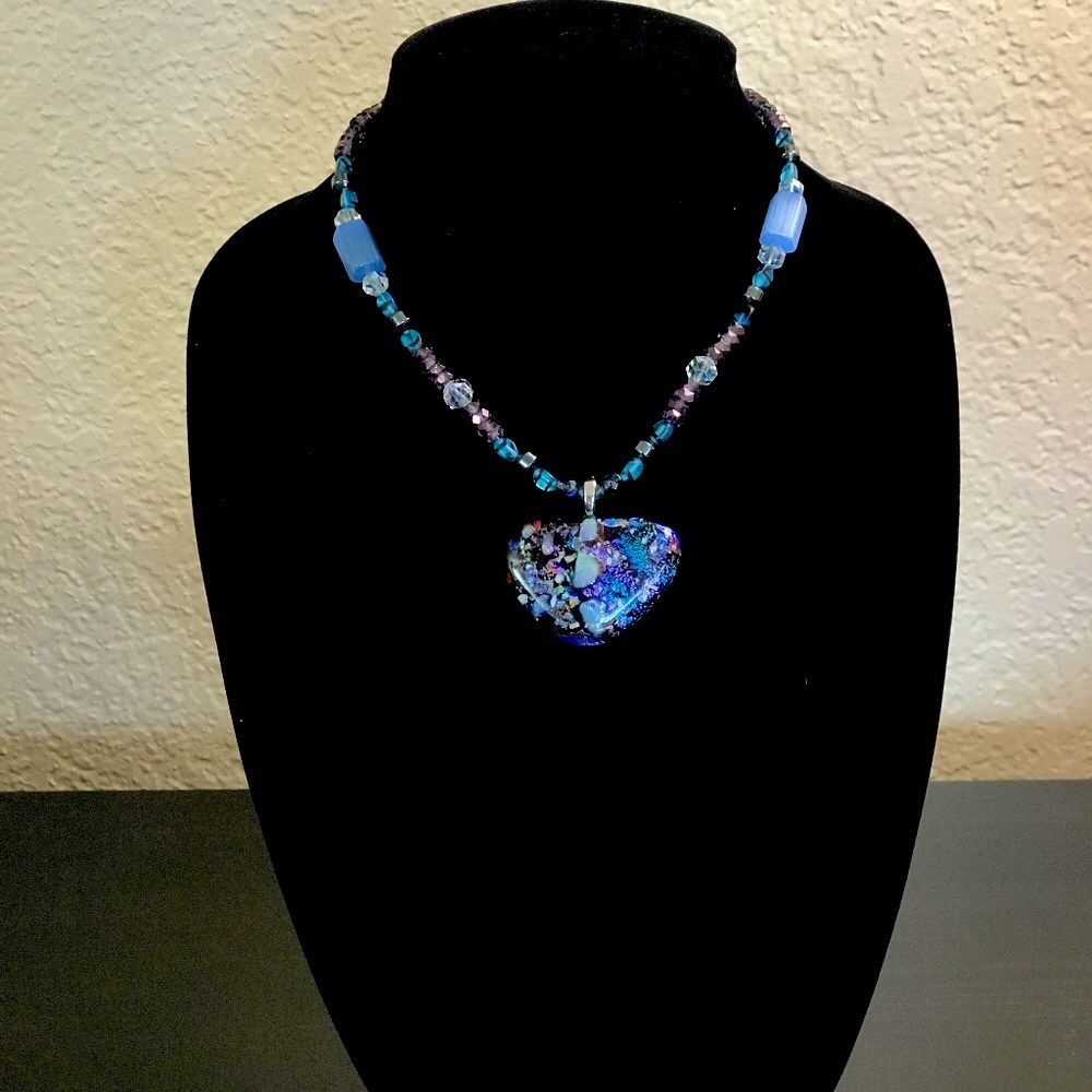 Handcrafted Semiprecious Stone Necklace